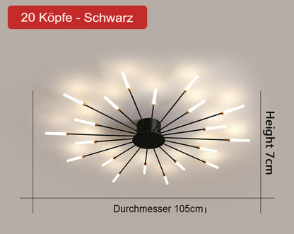 Suspension LED Élégante en Barre