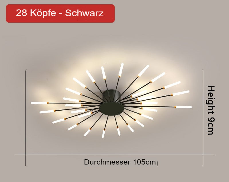 Suspension LED Élégante en Barre