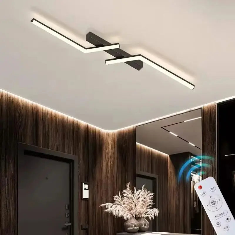 Plafonnier LED Linéaire Contemporain