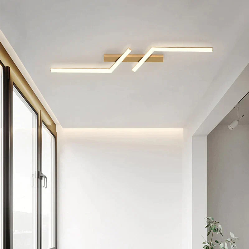 Plafonnier LED Linéaire Contemporain