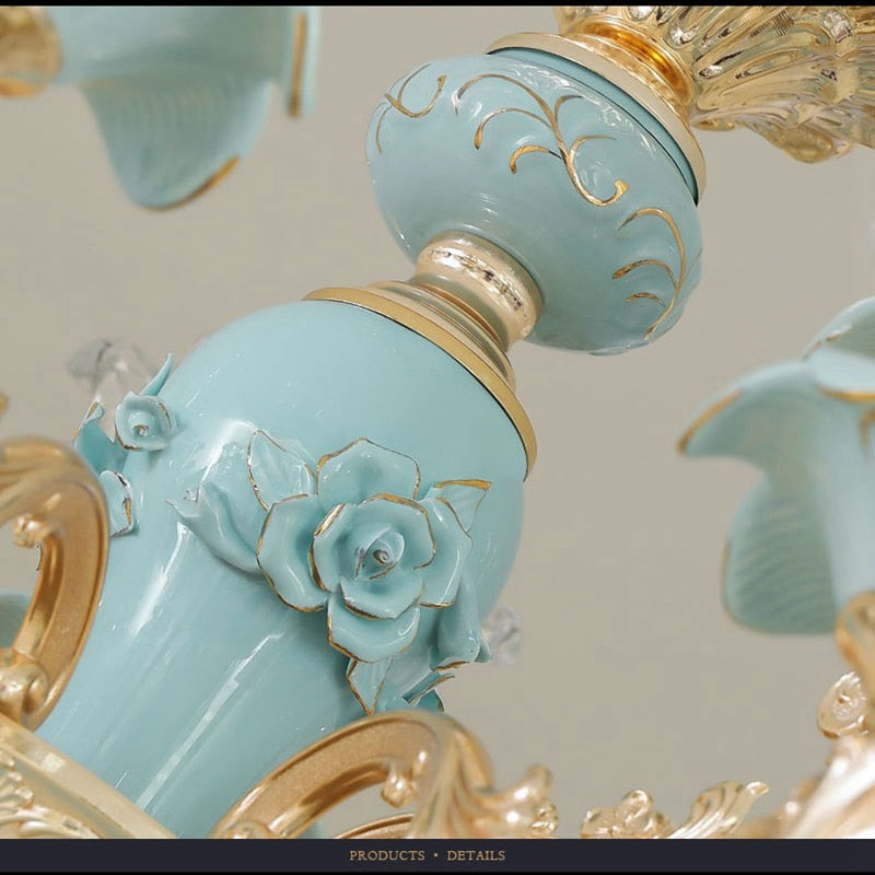 Lustre en cristal glamour