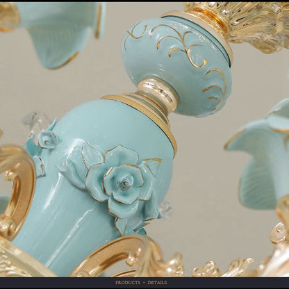 Lustre en cristal glamour
