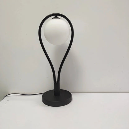 Lampe de Chevet en Verre et Or