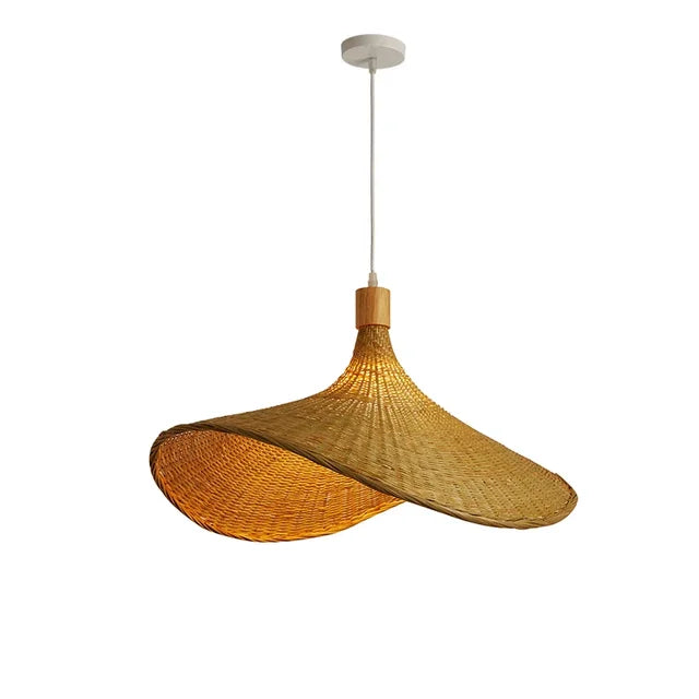 Suspension naturelle en bambou – Lampe décorative pour une ambiance chaleureuse