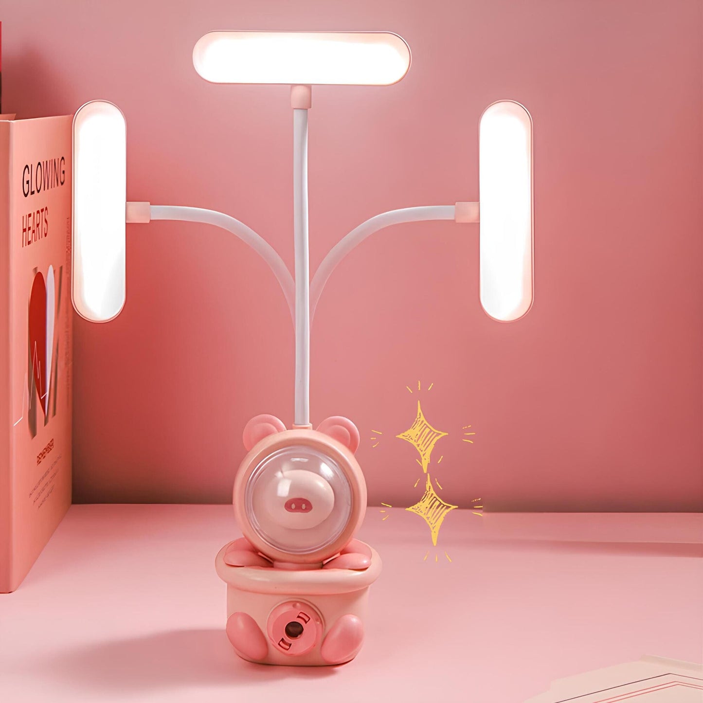 BrightKids – Lampe d'étude rechargeable et portable pour enfants