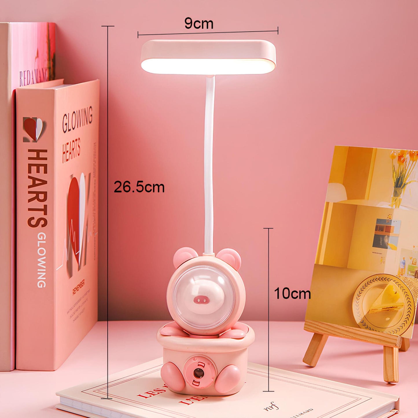 BrightKids – Lampe d'étude rechargeable et portable pour enfants