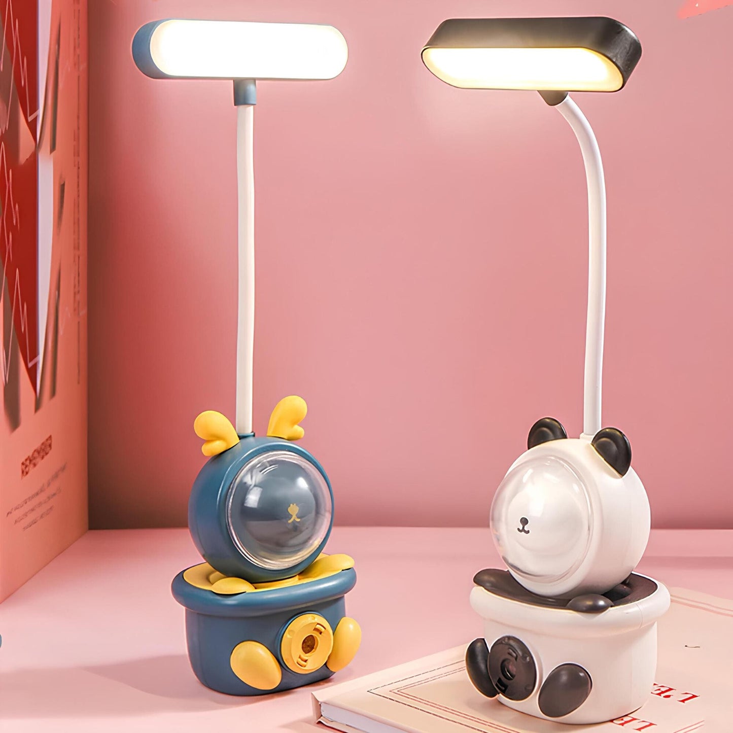 BrightKids – Lampe d'étude rechargeable et portable pour enfants