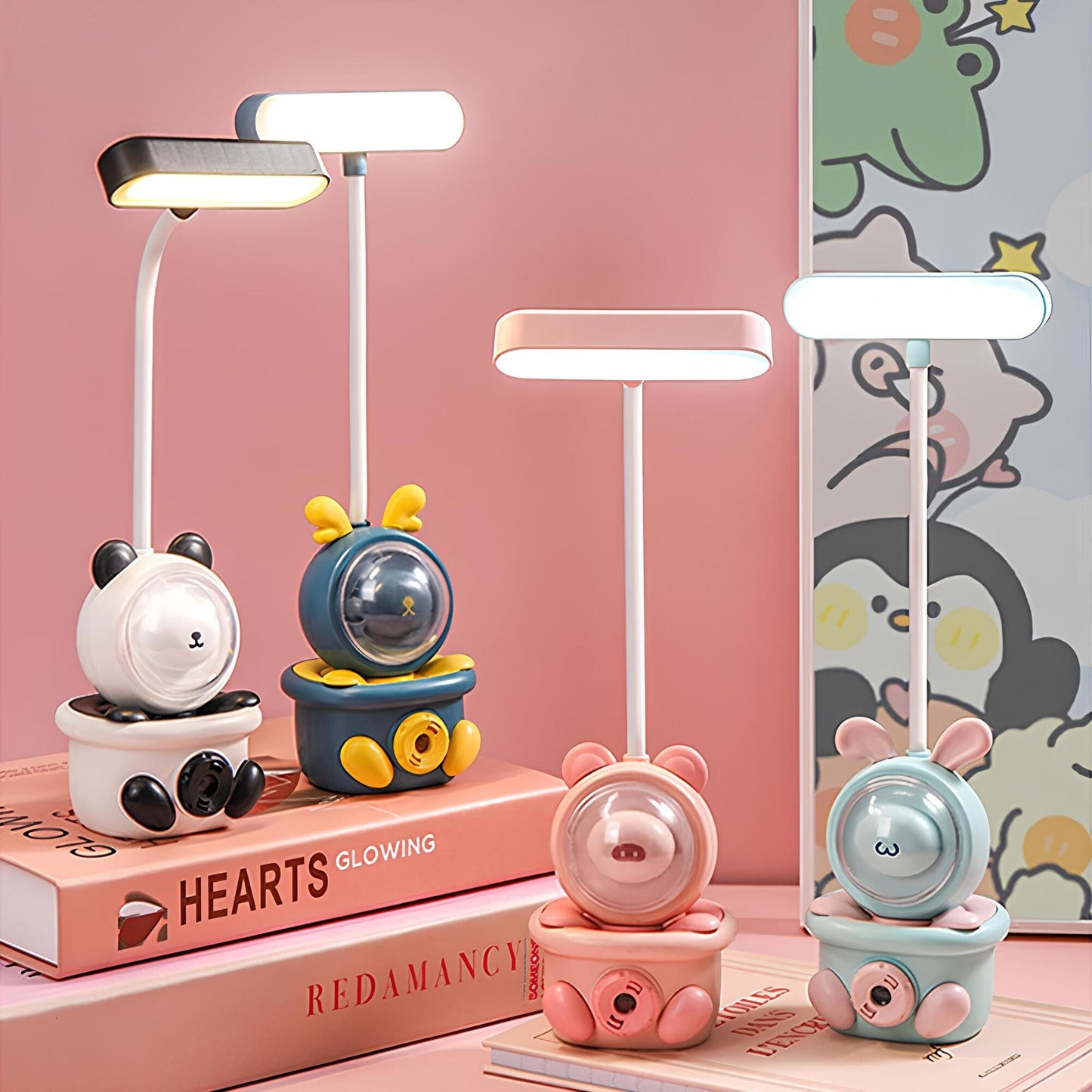 BrightKids – Lampe d'étude rechargeable et portable pour enfants