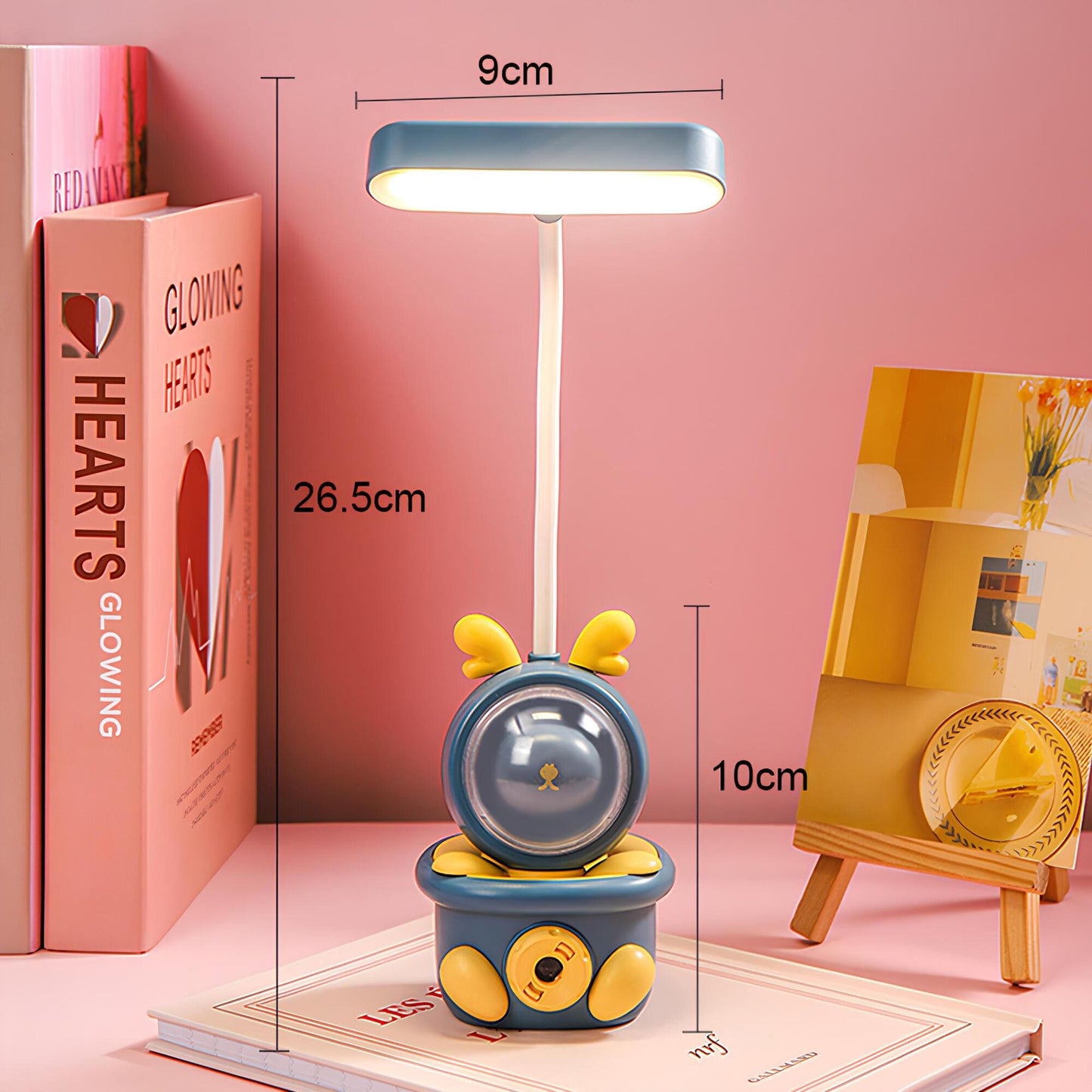 BrightKids – Lampe d'étude rechargeable et portable pour enfants