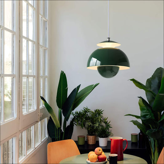 OrbLuxe – Élégant luminaire LED pour un intérieur raffiné