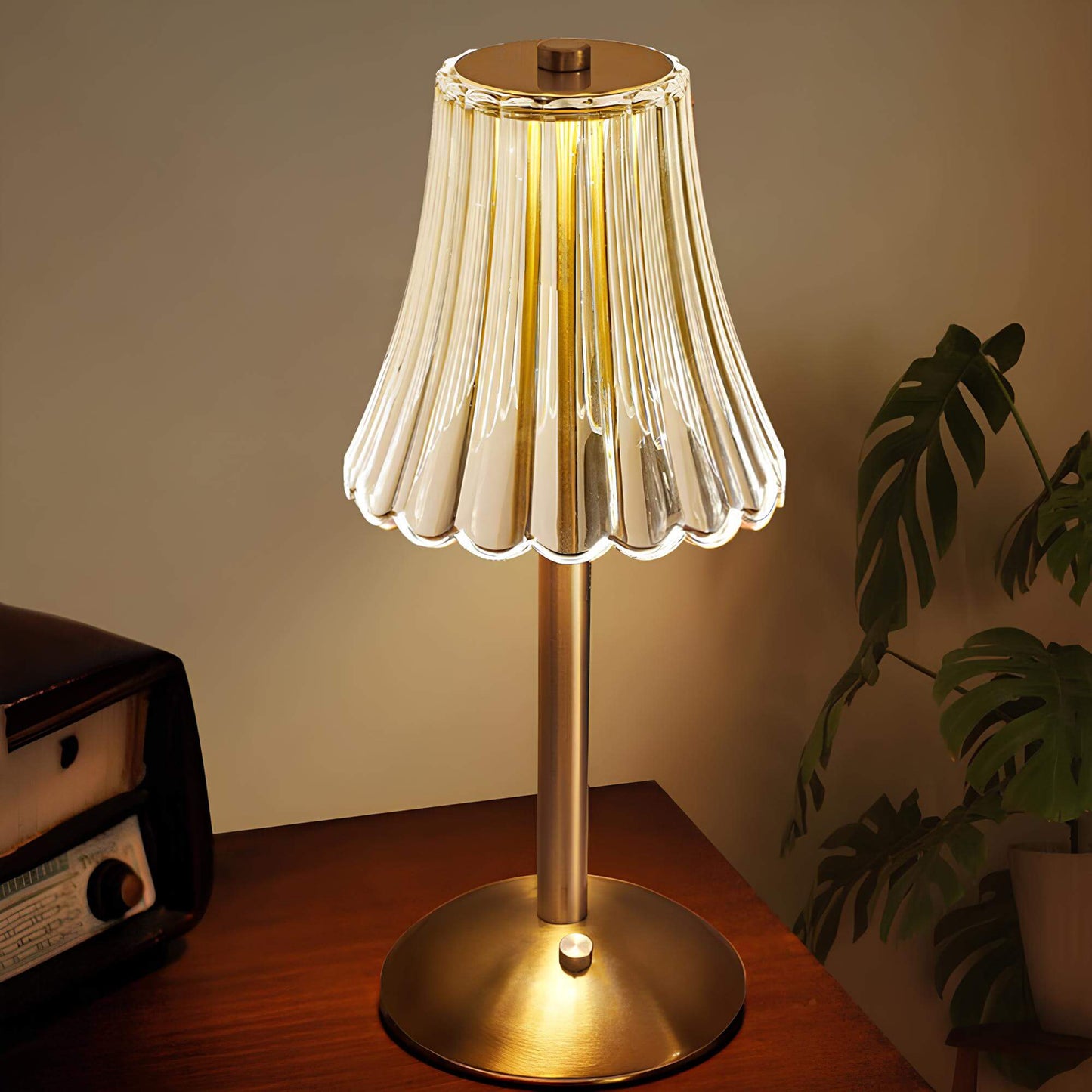 Lampe de Table LED Élégante au Design Rétro pour un Éclairage Sophistiqué