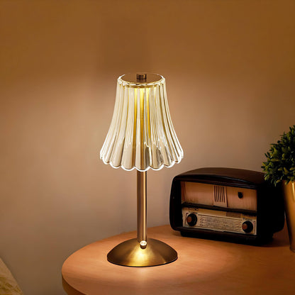 Lampe de Table LED Élégante au Design Rétro pour un Éclairage Sophistiqué