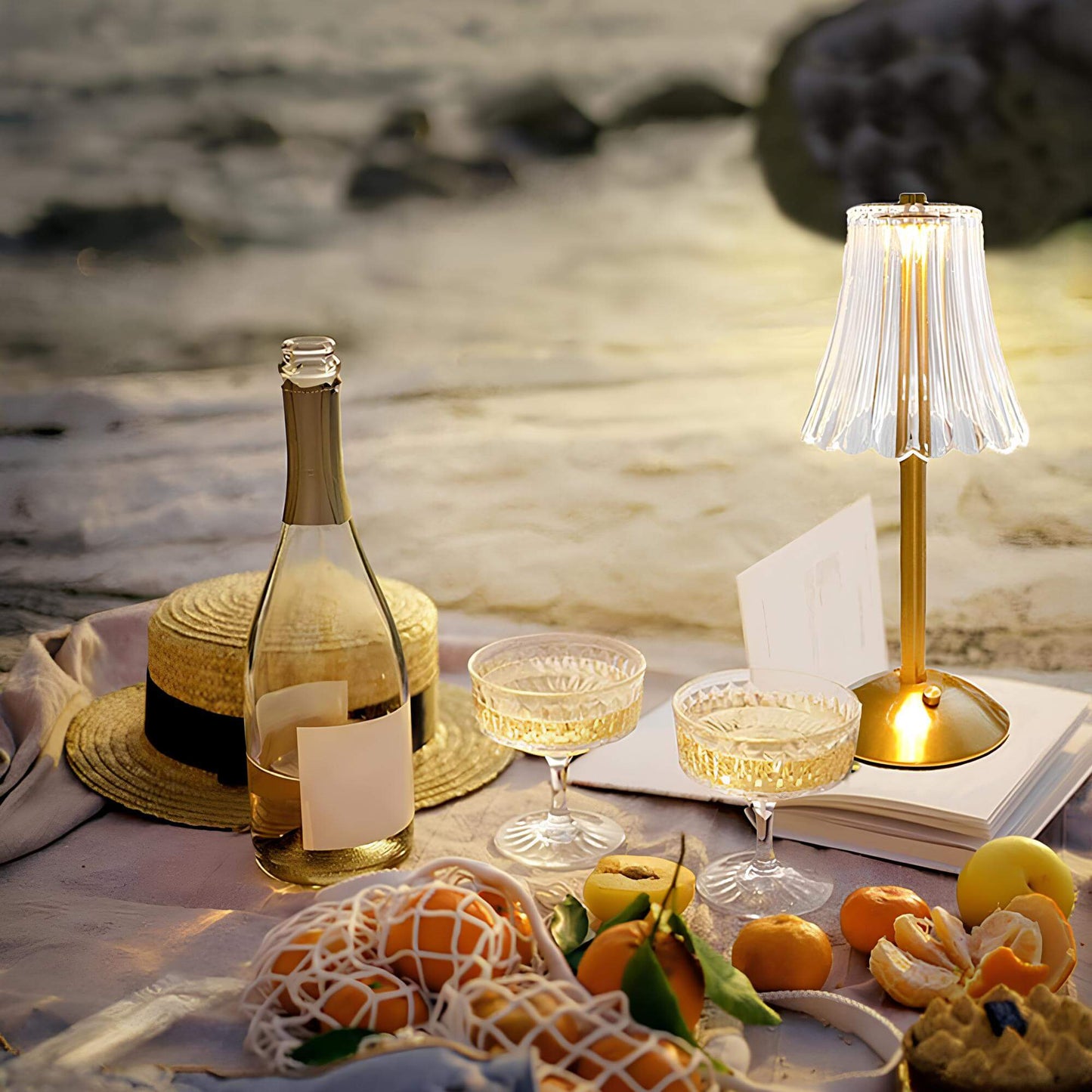 Lampe de Table LED Élégante au Design Rétro pour un Éclairage Sophistiqué